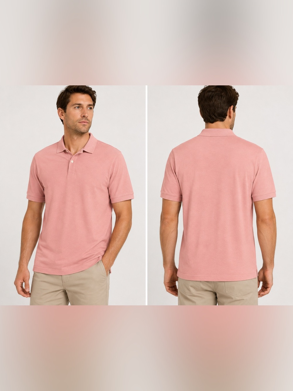 Goodfellow & Co Men’s Every Wear Pink Polo Shirt XL NWT